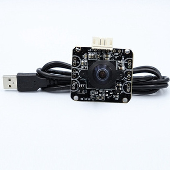 Low Price 1280*720P USB PC Camera Support 6*2 IR LED Wide-angle 190 Degree Night Vision USB Camera Module