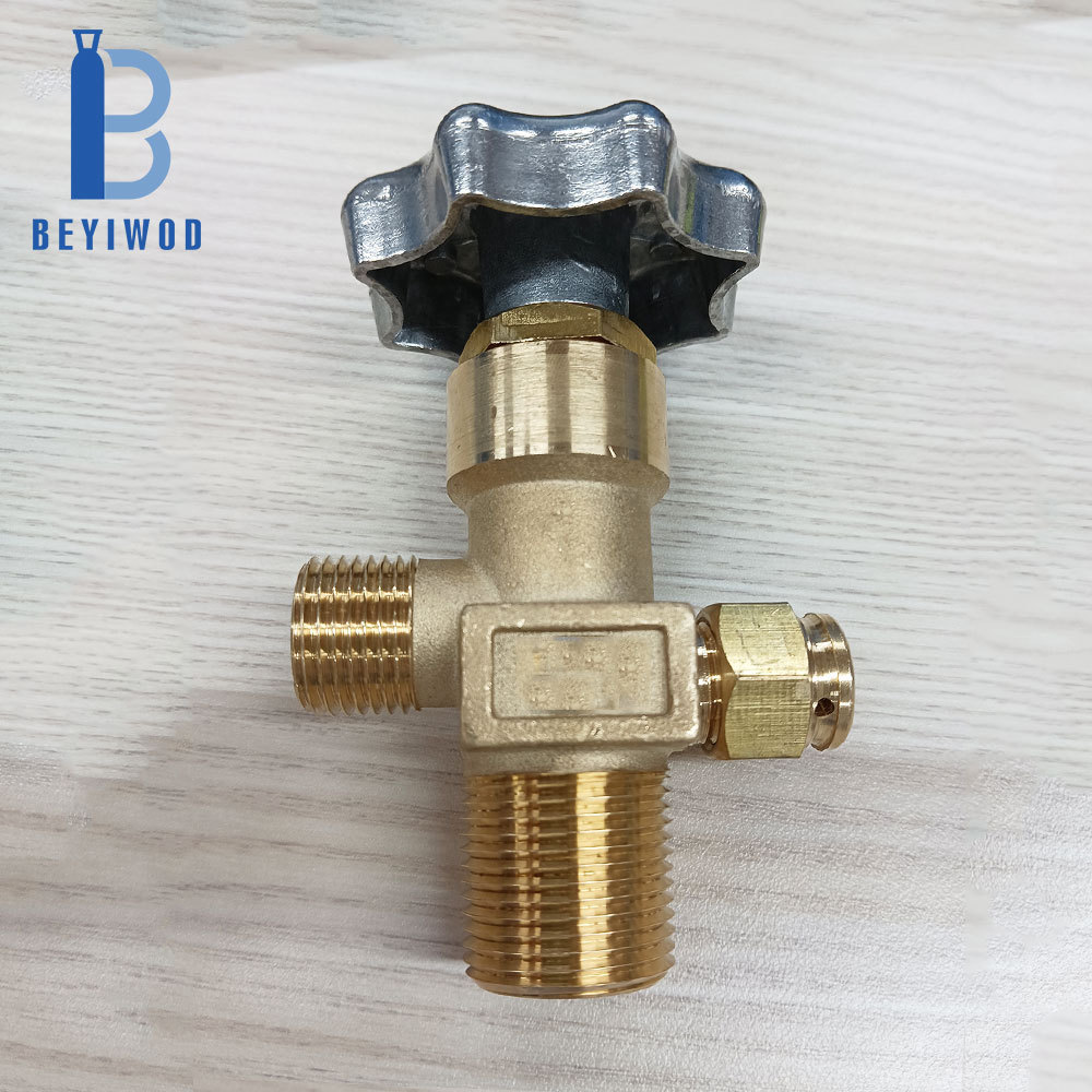 Hot sell Industry Co2 Cartridge 3/4-14NGT 150 200 Bar High Pressure Gas Cylinder Brass CGA320 valve