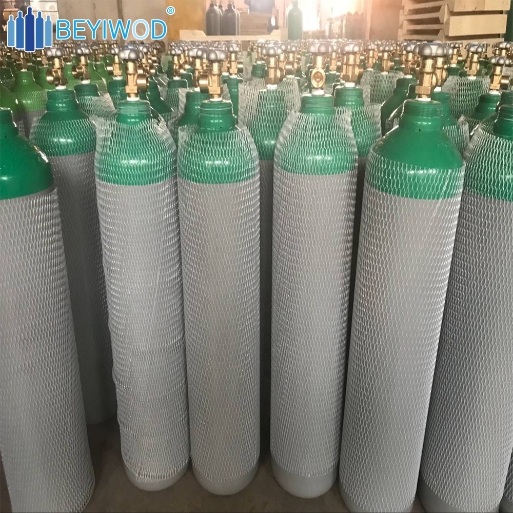 WP150bar/200bar 40L 47L 50L industrial steel cylinder argon cylinder oxygen/co2/nitrogen/argon gas cylinder