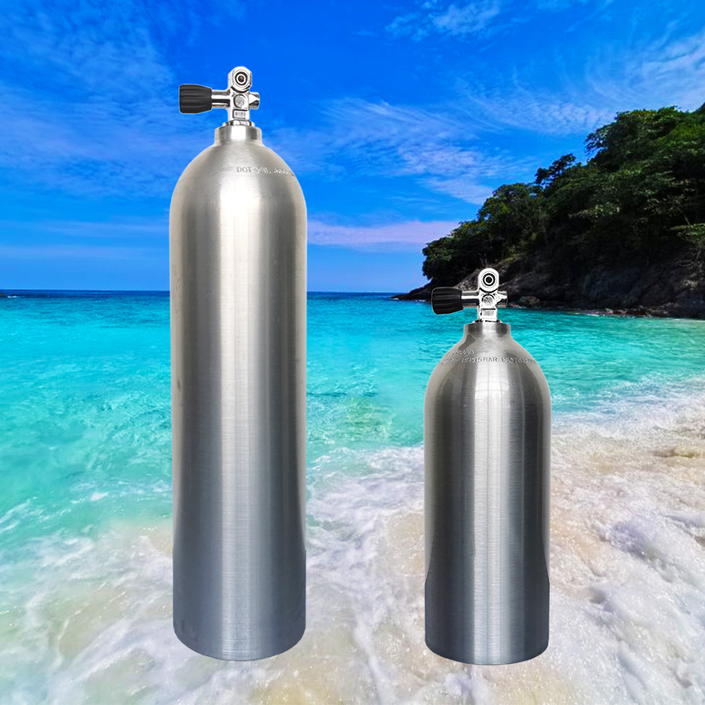 Portable Small High Pressure DOT TPED  3000psi Aluminum Scuba Diving Tanks