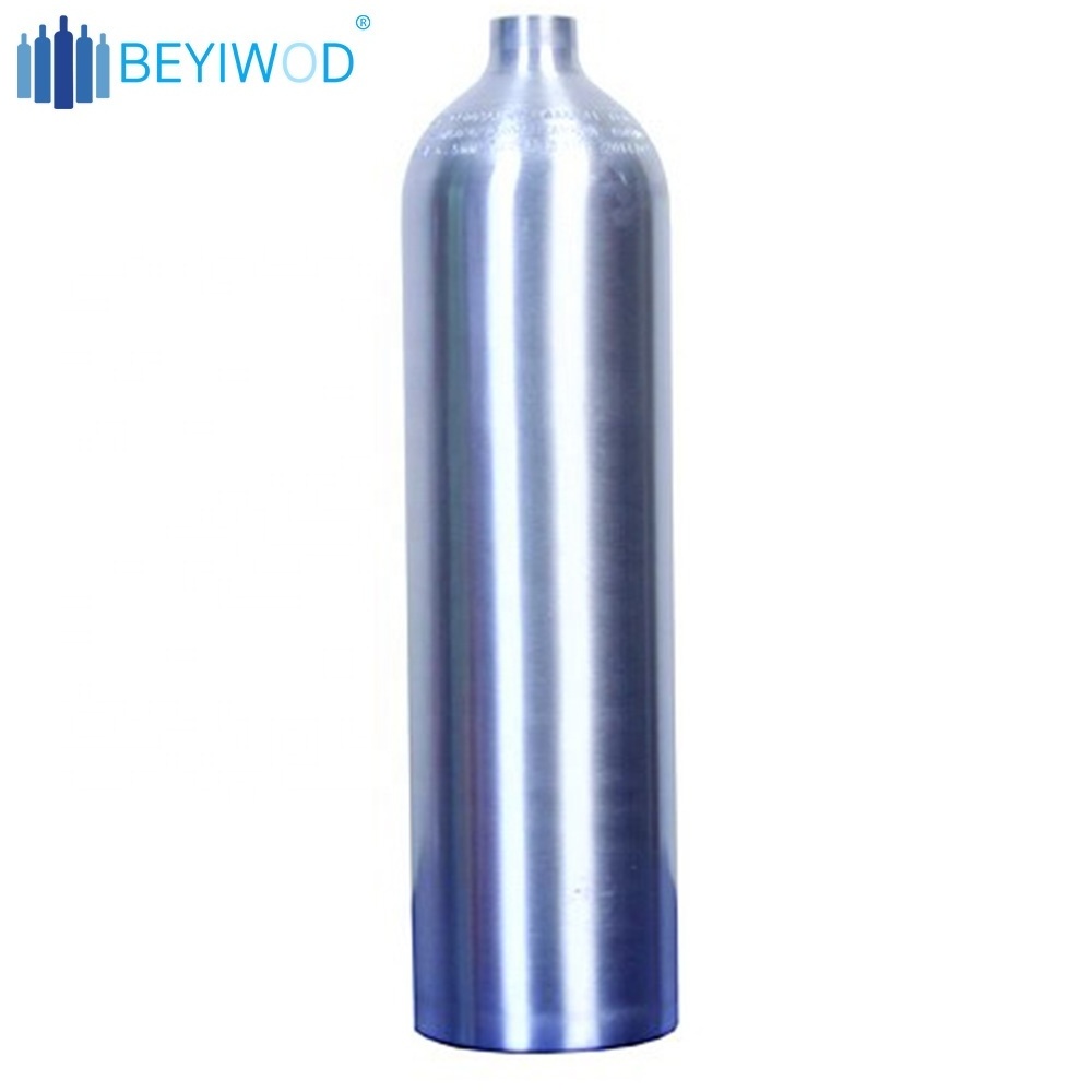 Soda prince Same Design 0.6L aluminum CO2 tank/co2 bottle/co2 cylinder with 360g-420g CO2 use for Soda Maker Machine