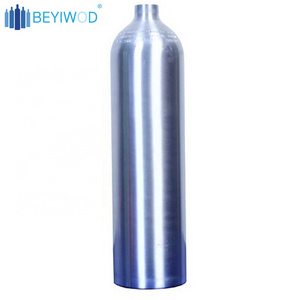 Soda prince Same Design 0.6L aluminum CO2 tank/co2 bottle/co2 cylinder with 360g-420g CO2 use for Soda Maker Machine