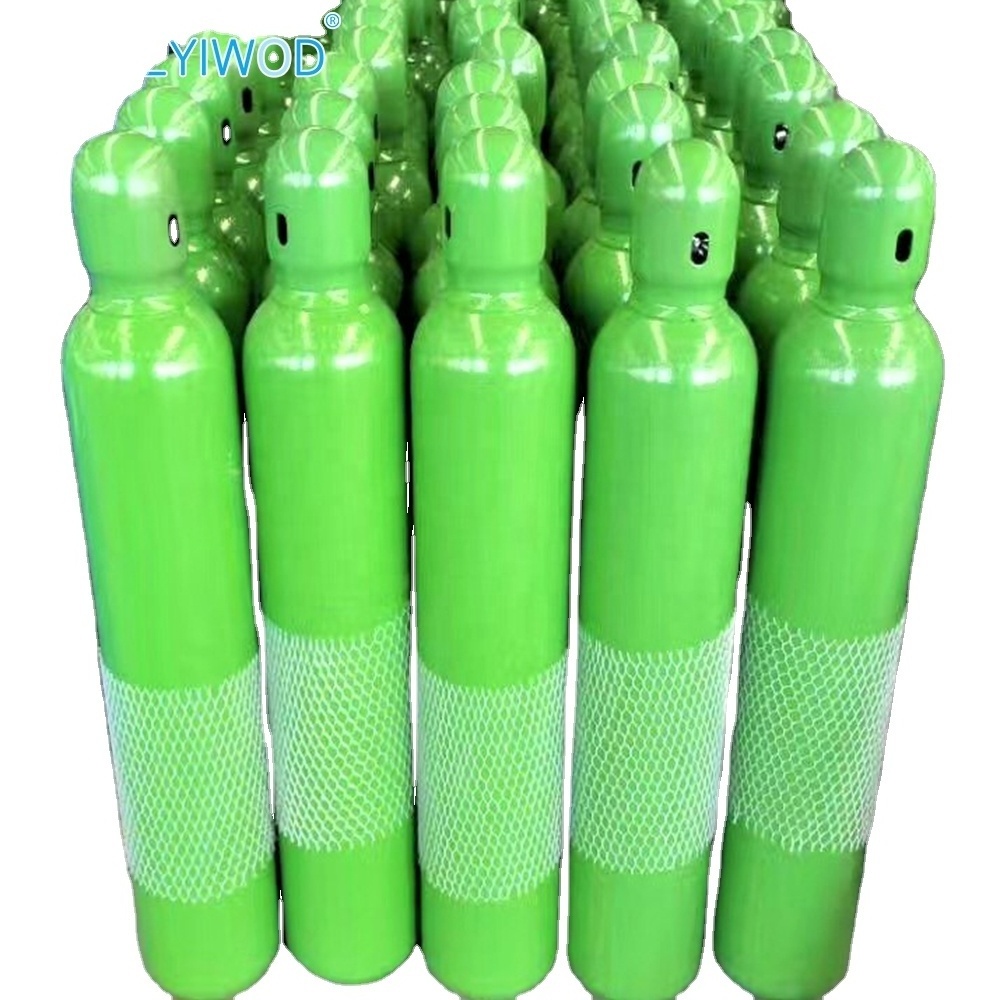 3L 3.5L 5L 7L 10L 13.4L 15L 20L 40L 50L Medical Industrial Oxygen Nitrogen CO2 Argon Steel cylinder with bull nose valve