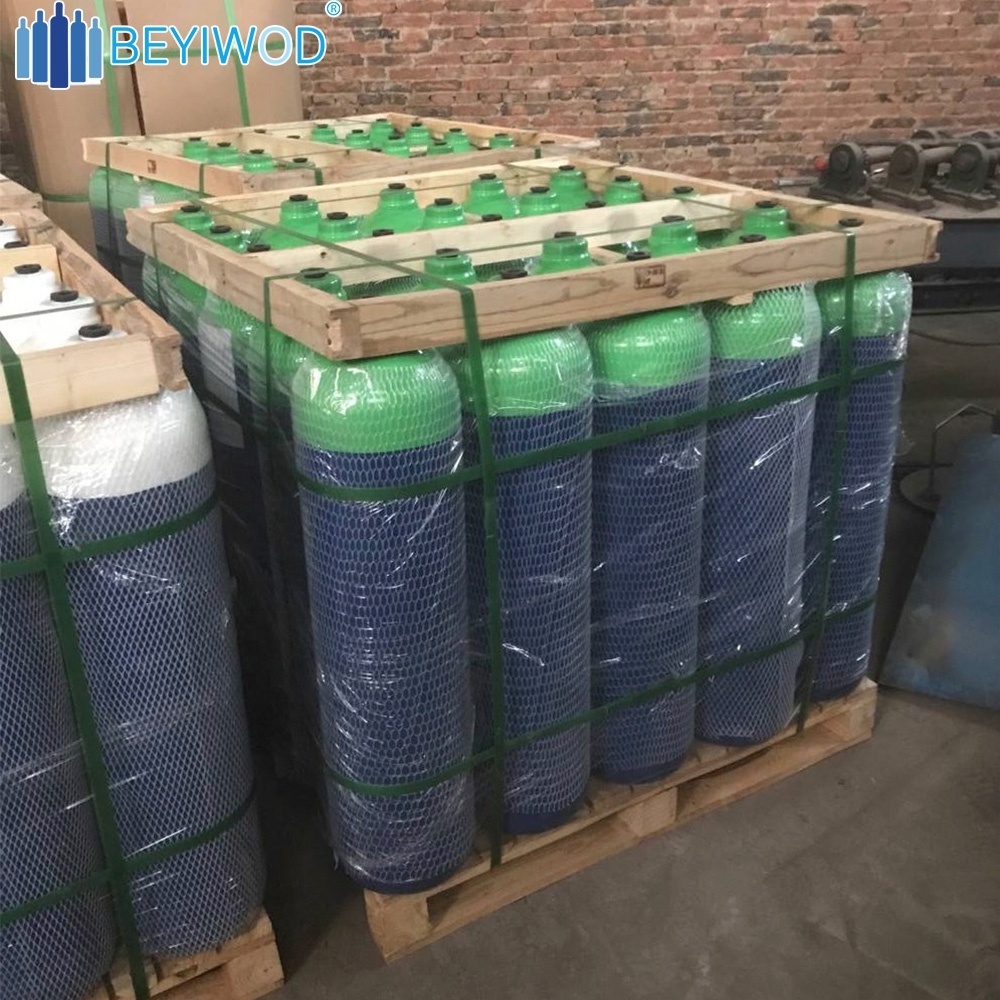 WP150bar/200bar 40L 47L 50L industrial steel cylinder argon cylinder oxygen/co2/nitrogen/argon gas cylinder