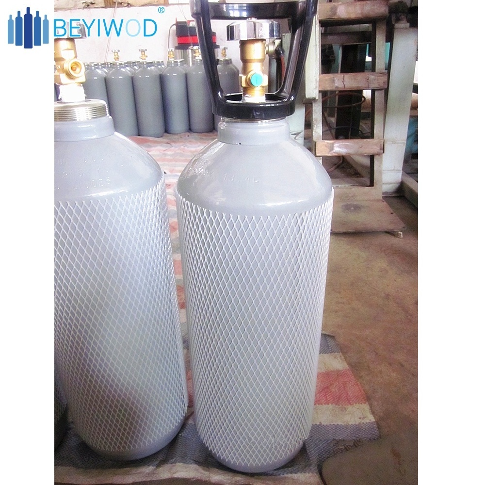 5L/10L/13.4L/20L/40L/50L EU Standard TPED Approval High Pressure Nitrogen/Argon/Acetylene/CO2/ Oxygen Cylinder