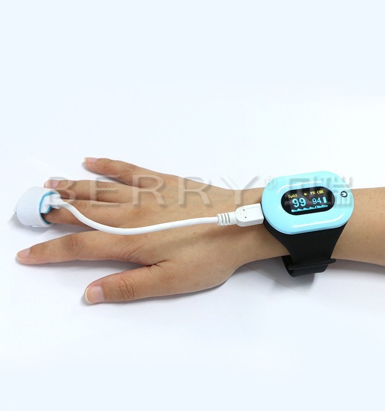 BERRY hot sale wrist pulse oximeter BM2000 oximeter pulse  oximeter finger