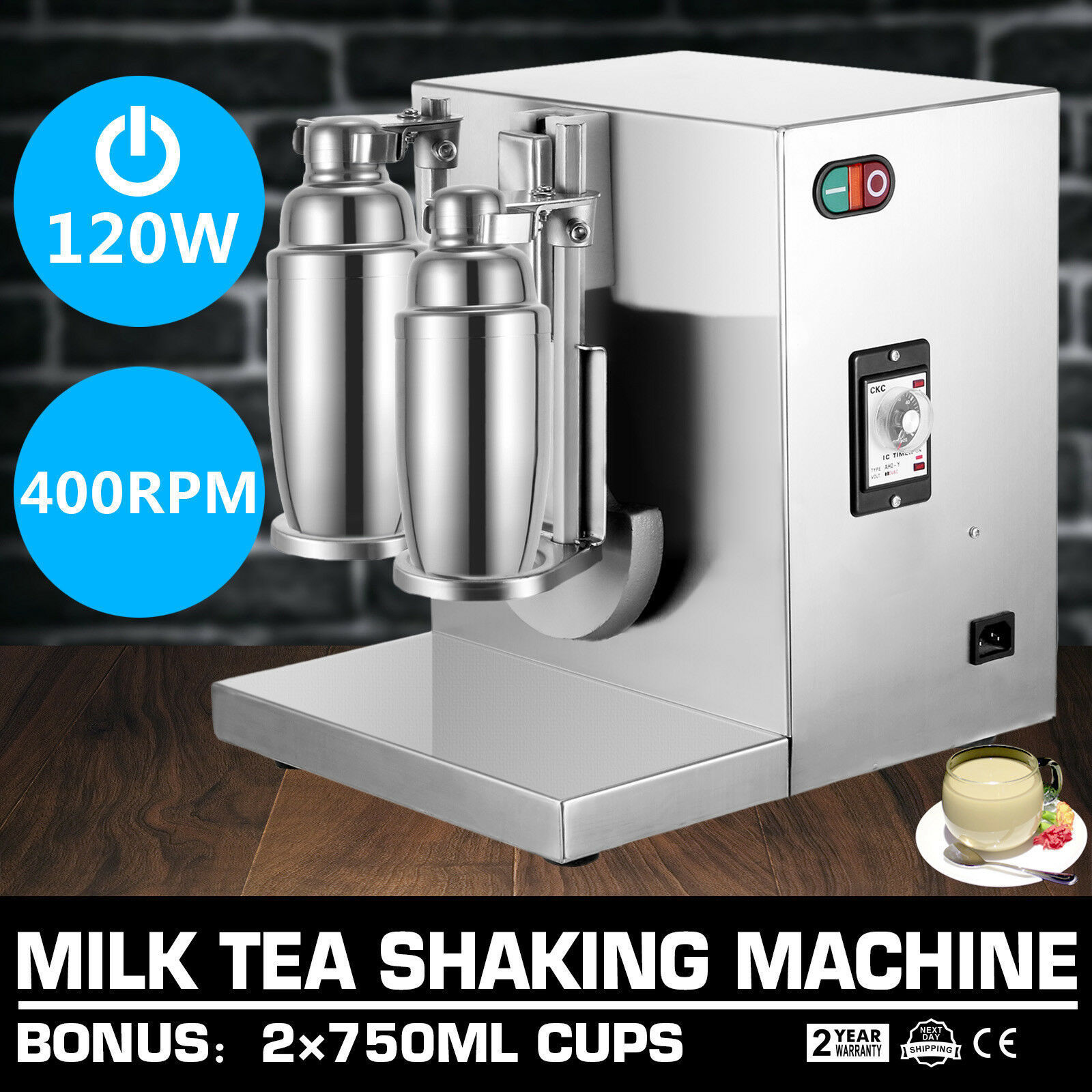 Electric Milk Shake Machine/Bubble Tea Shaker/Commercial Milk Shake Making Machine