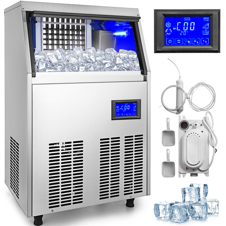 Home Business Ice Maker Commercial Ice Machines For Tea Bar Square ice maker machine