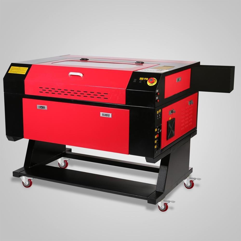 Laser Engraving Machine 80W CO2 Laser Engraver 500 x 700mm Laser Cutting Machine USB Interface CAD and CorelDraw Output Carving