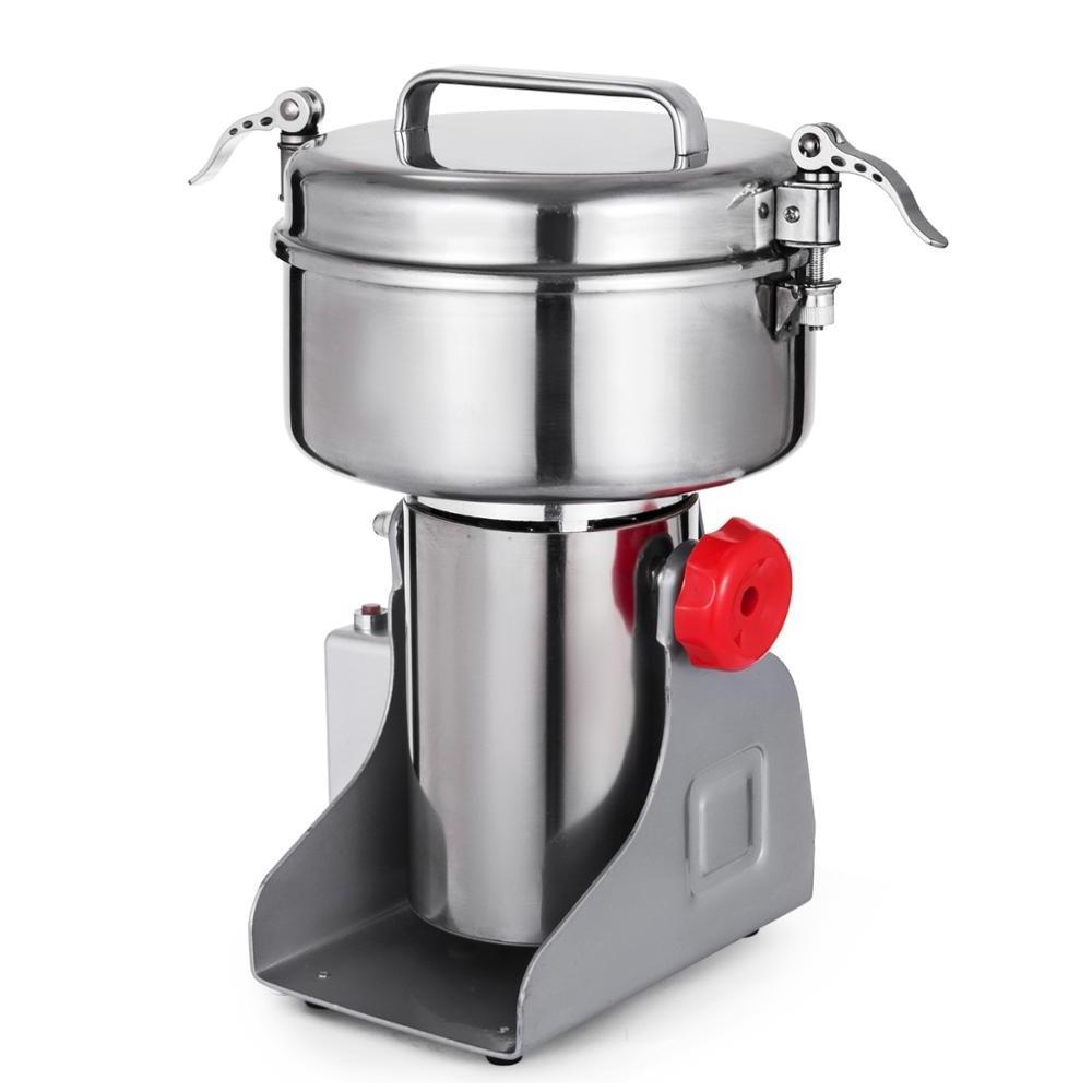 VEVOR NEW 1000G High Speed Electric Herb Coffee Beans Grain Grinder Cereal Mill Flour Powder coating Machine