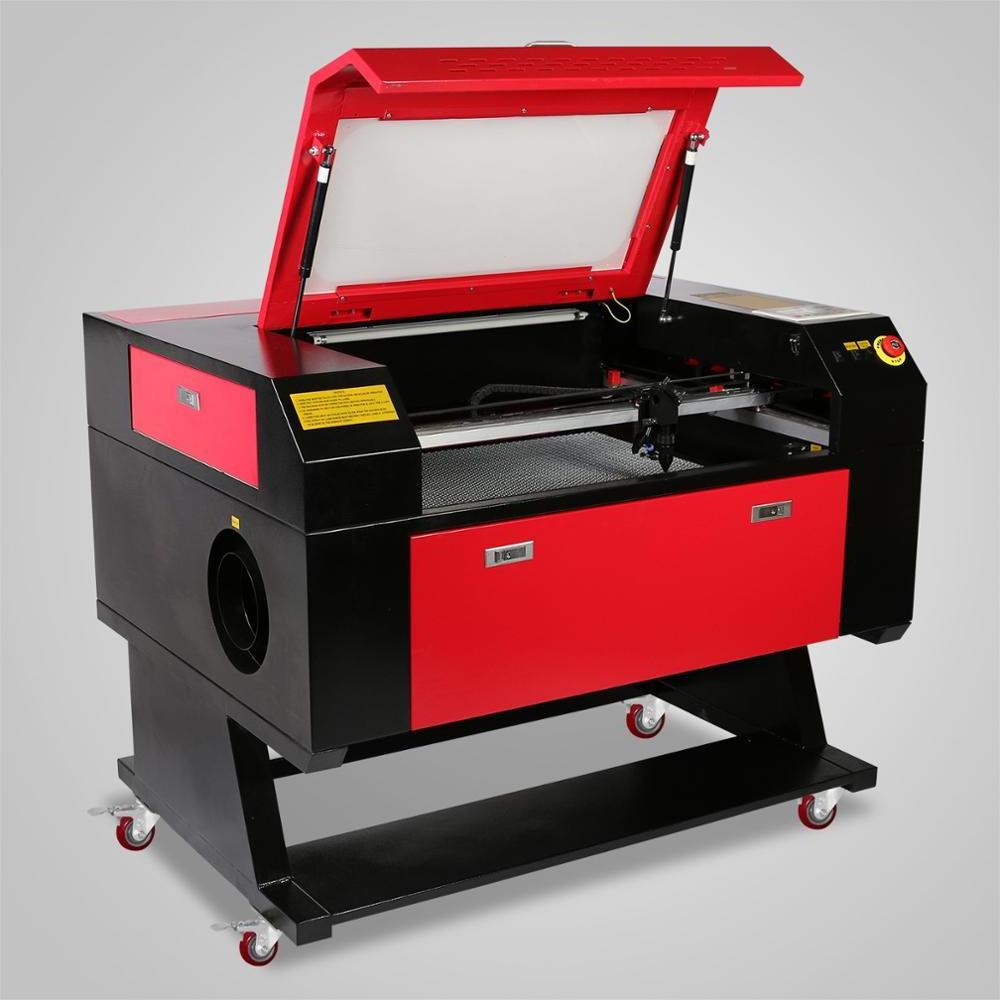 Laser Engraving Machine 80W CO2 Laser Engraver 500 x 700mm Laser Cutting Machine USB Interface CAD and CorelDraw Output Carving