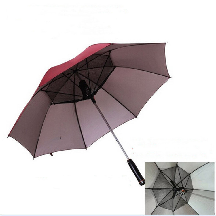 Electric Cooling Fan Umbrella with UV proof Rainproof function