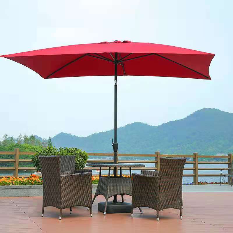 Beach Umbrella With Carry Bag Patio Garden Umbrella Outdoor Sunshade Umbrella