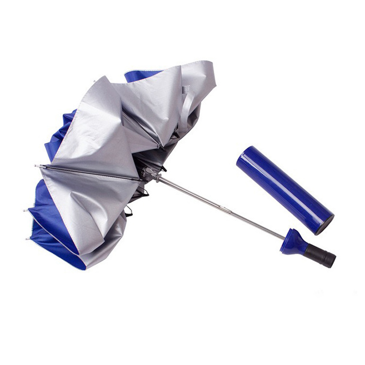 Customized print umbrella  with logo wine bottle umbrella