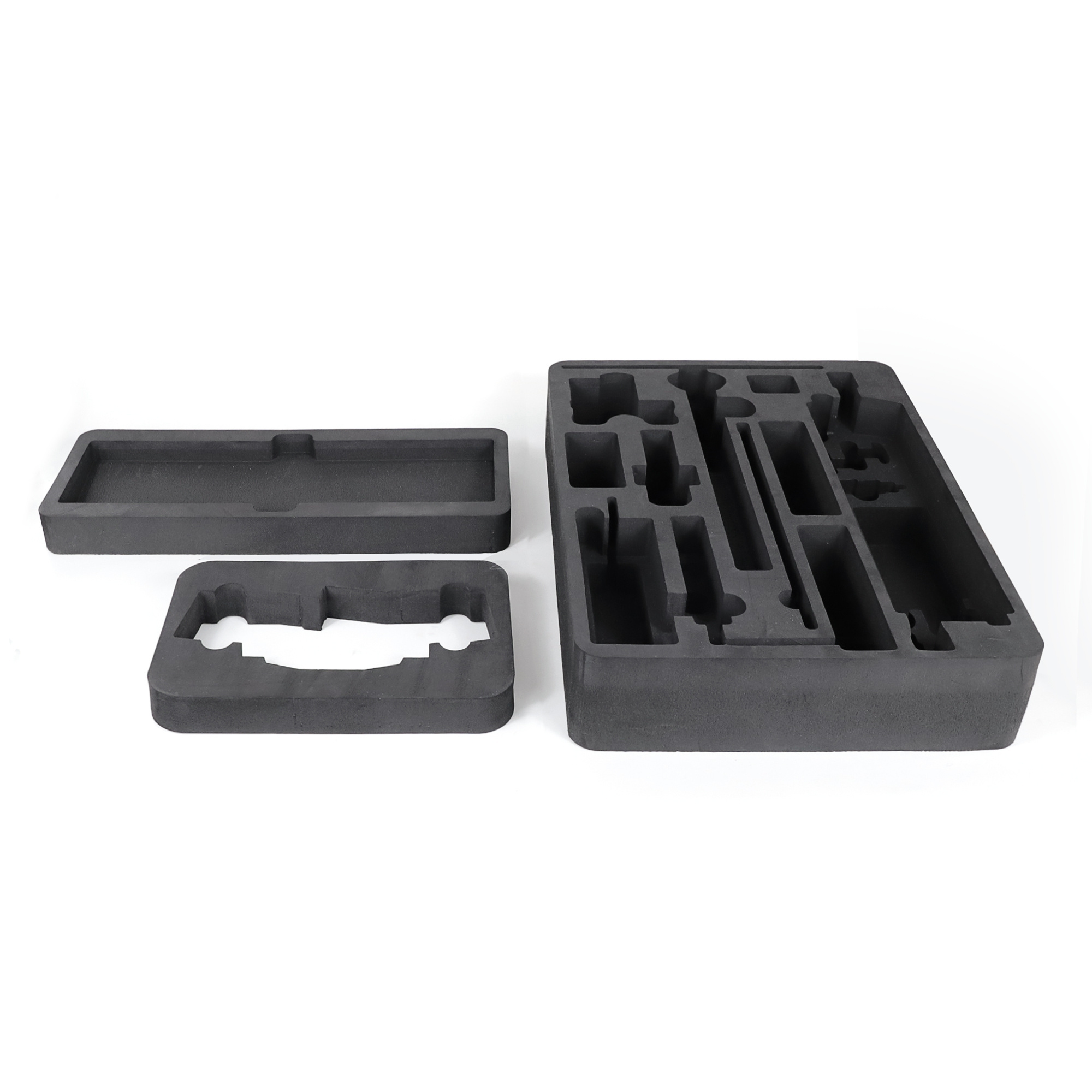 Custom Storage Black Cut EVA Foam Tool Box Insert for Packaging Shapes Tray