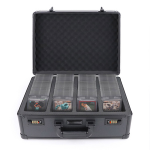 Customized Aluminum Graded Card Trading Storage Box Case for PSA, BGS, SGC, GMA Baseball Football Sports Cards