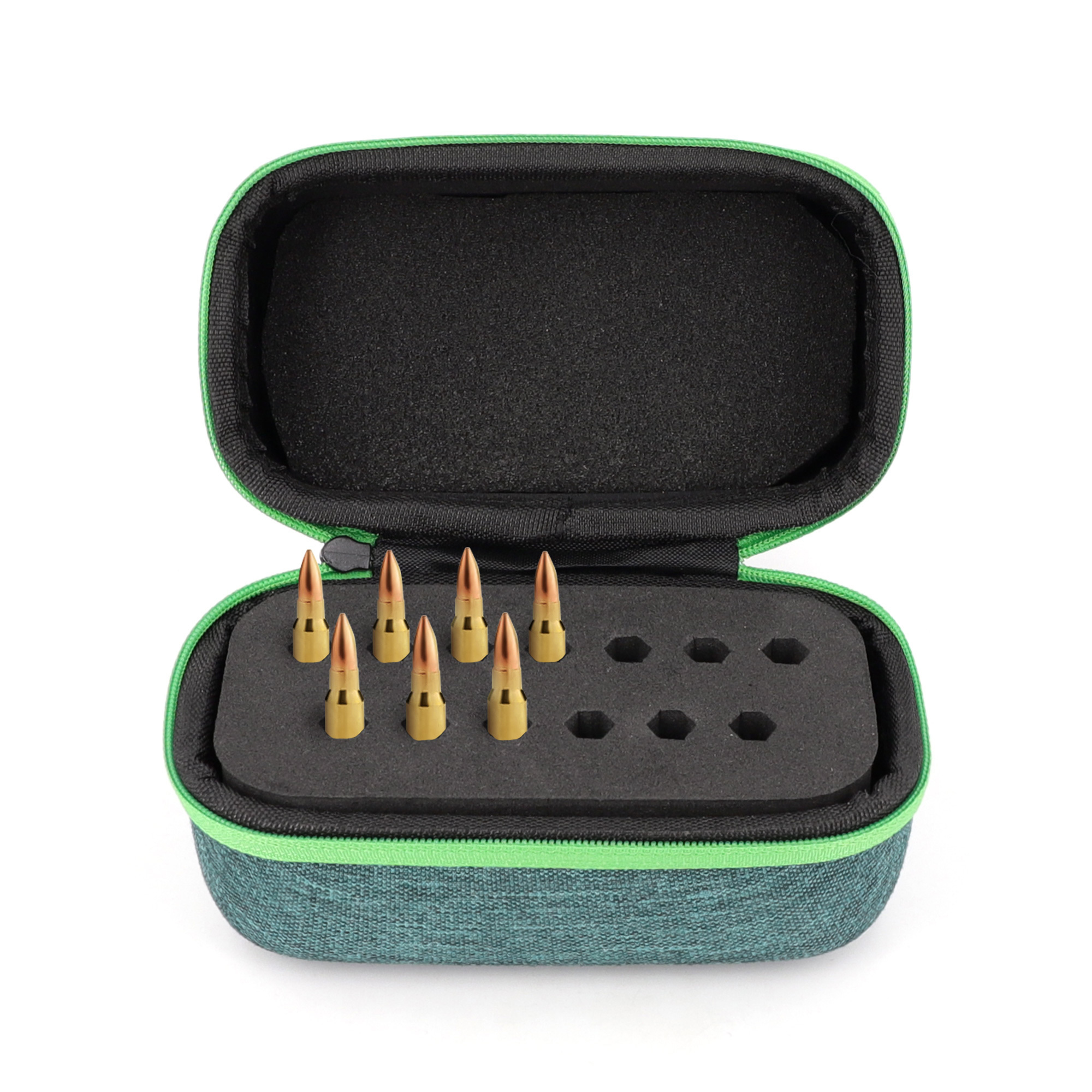 Custom tactical EVA Foam 9mm Ammo Packaging Bullet Case Pouch Box