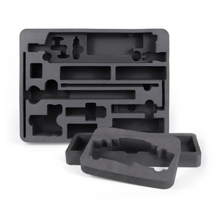 Custom Storage Black Cut EVA Foam Tool Box Insert for Packaging Shapes Tray