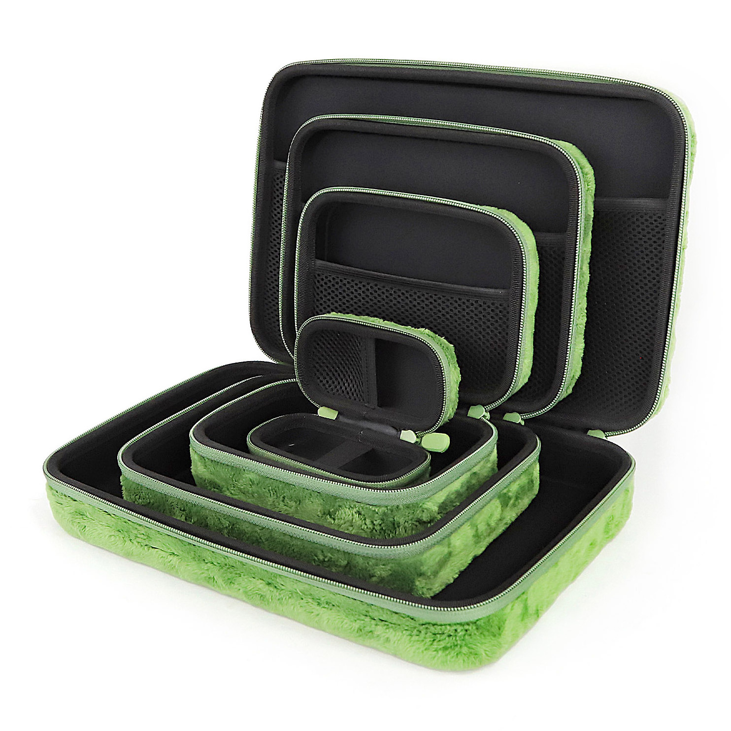 Custom EVA Mini Small Waterproof Hardcase Bags Box, EVAcase Zippered Storage Foam Packaging