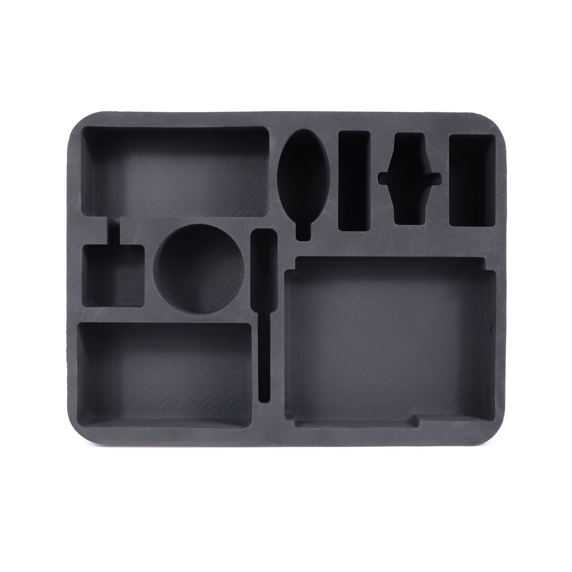 Custom EPE PE PU EVA Plate CNC Cutting Foam Insert Laser Cut Tray for Boxes Carrying Case