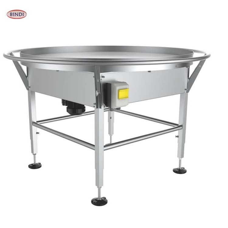 China supplier Rotary Bottle Feeding Table For Bottle Unscrambler Feeding