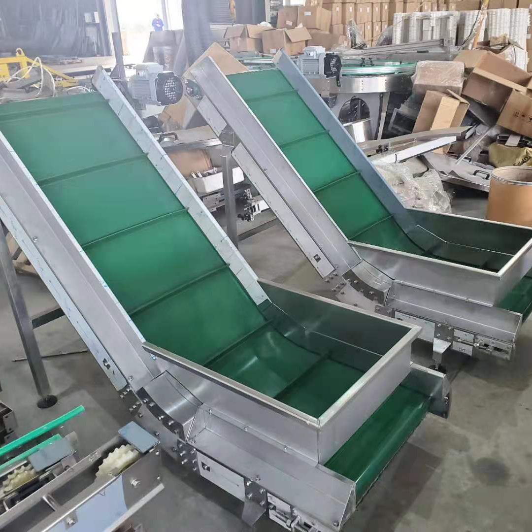 Slant Automatic Adjustable Belt Conveyor