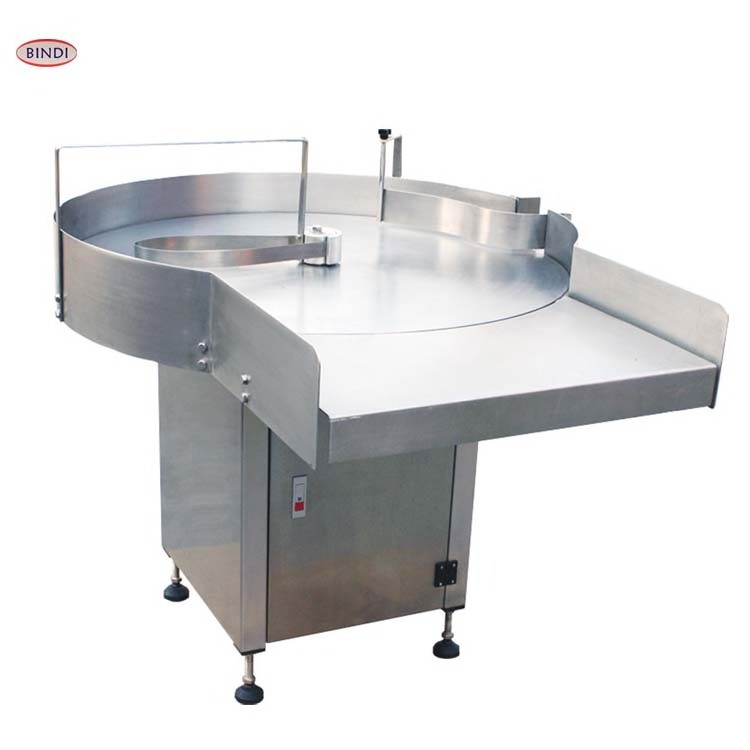 China supplier Rotary Bottle Feeding Table For Bottle Unscrambler Feeding