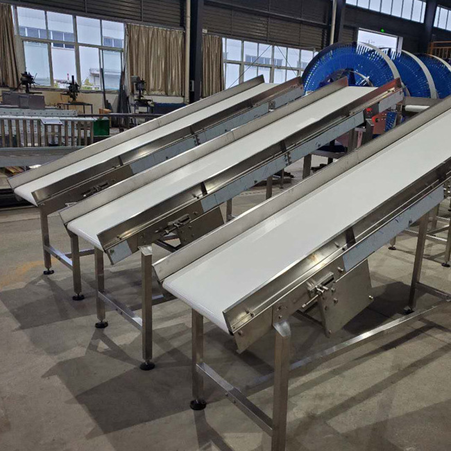 Hot Selling High Quality PVC PU Portable Flat Conveyor Belt