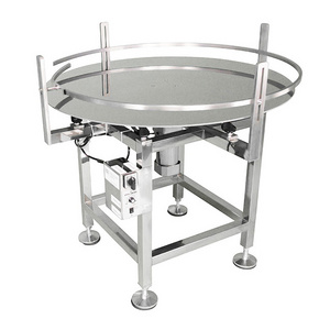 China supplier Rotary Bottle Feeding Table For Bottle Unscrambler Feeding