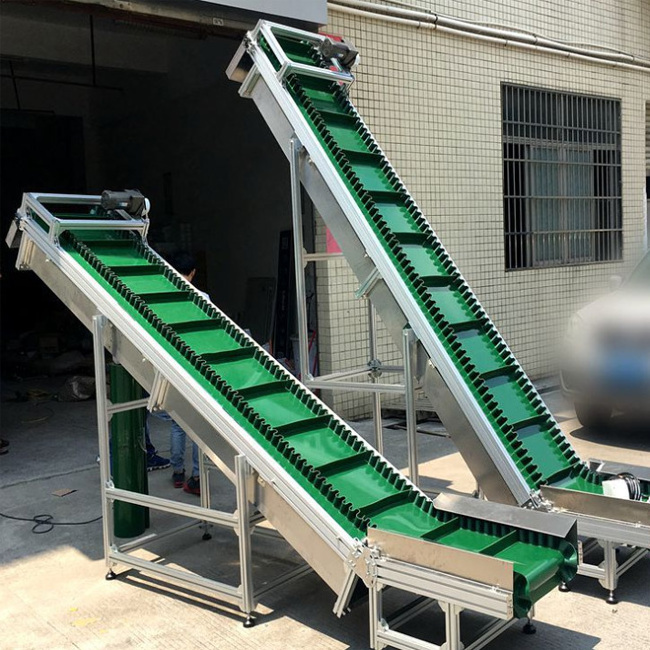 Slant Automatic Adjustable Belt Conveyor