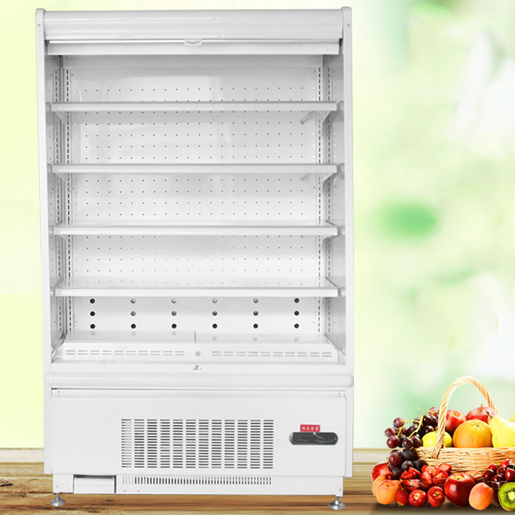 supermarket beverage standing display freezer and cooler refrigerator chiller for vegetables