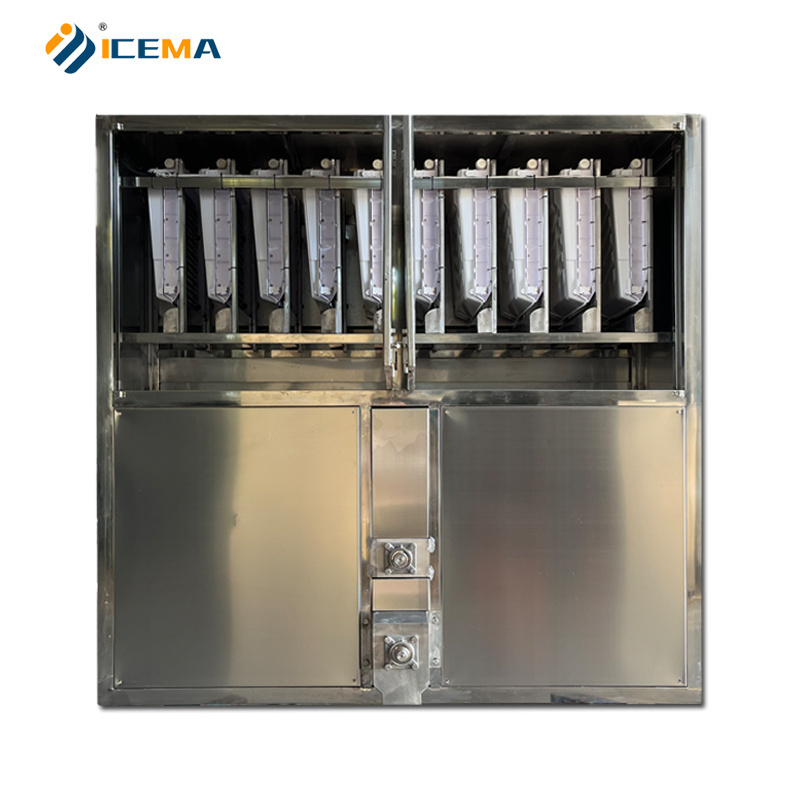 ICEMA High Output Automatic 1ton/day~10ton/day Industrial Large Cube Ice Machine Ice Manufacturing Plant for selling ice