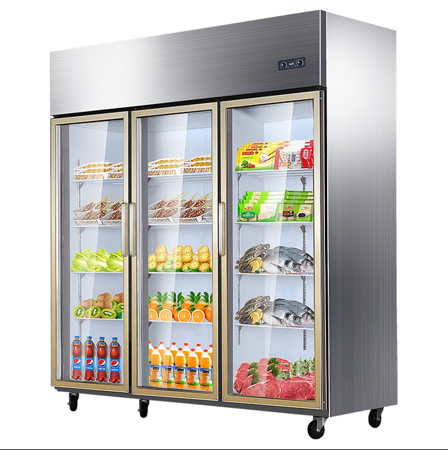 1350L Commercial refrigerator / Kitchen freezer / custom ultra-large capacity fridge for restaurant