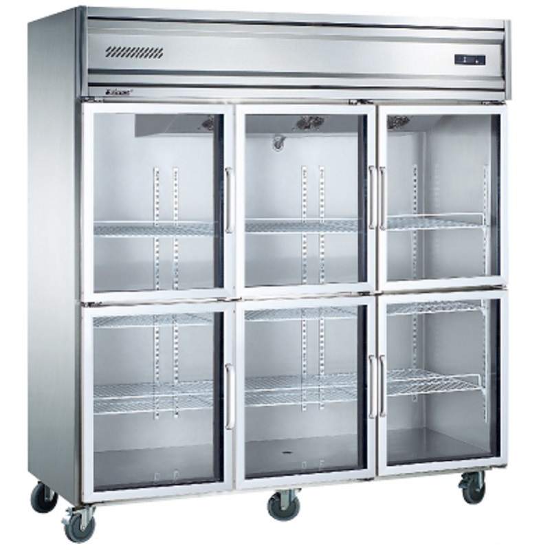 2022 Manufacturer Commercial Refrigerator 1350L Freezer and Chiller Stainless Steel Refrigerator