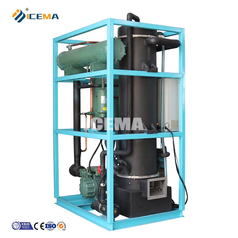 ICEMA 1T~40T Automatic Tube Ice Machine Price Commercial Industrial Ice Machine for bar restaurant dinking