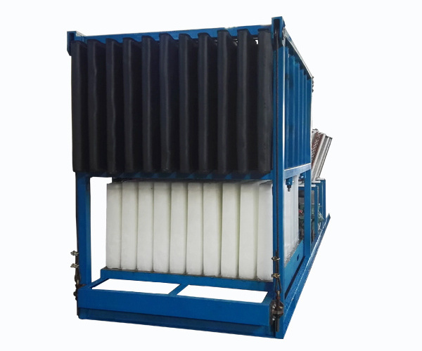 Container Seriesindustrial Making Compactor Dry Blender Frozen Food Block Ice Crusher Machine