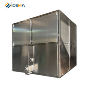 ICEMA High Output Automatic 1ton/day~10ton/day Industrial Large Cube Ice Machine Ice Manufacturing Plant for selling ice