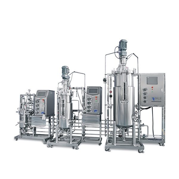 stainless conical vaccine production cells grown industrial fermenter bioreactor