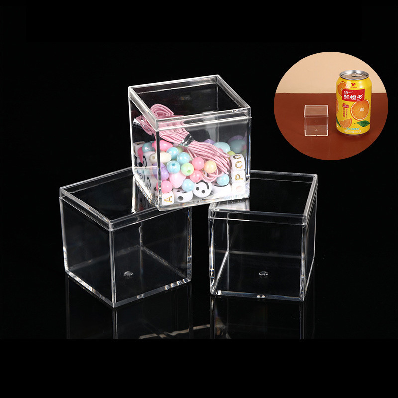 OEM Custom Clear acrylic boxes with lids for candy gifts