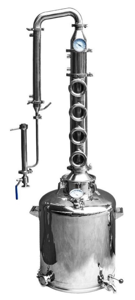 50L, 100L, 200L Pot still Alcohol Home Distillation Mini distiller Whiskey Vodka Gin Liquor Copper Distiller