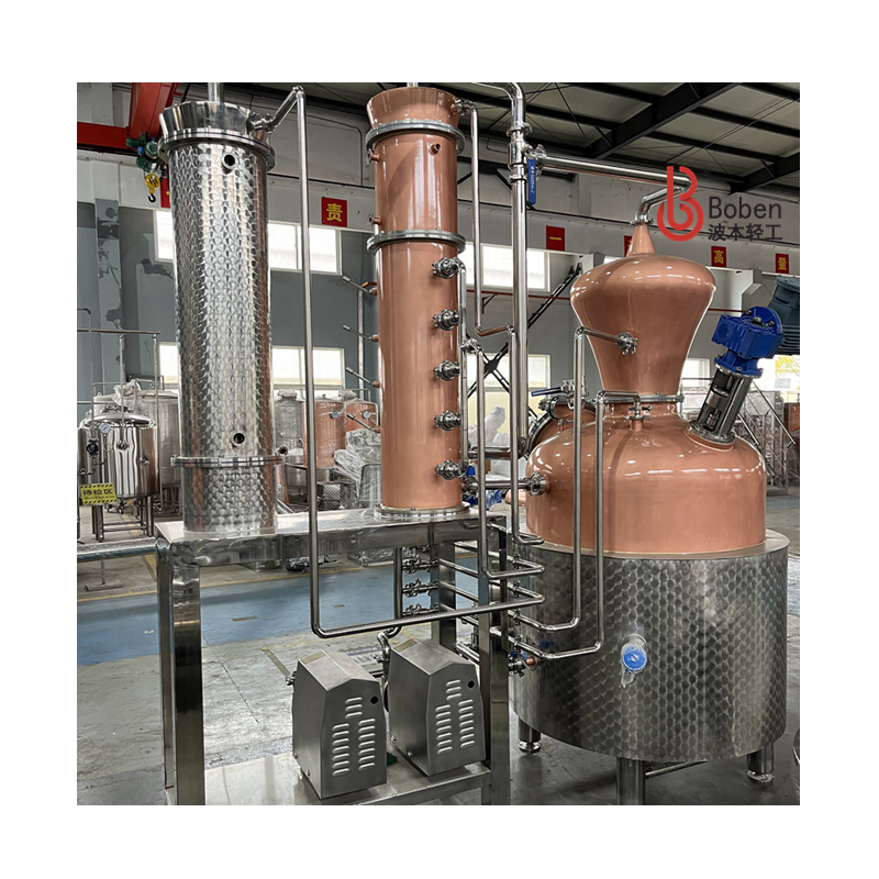 Other Beverage&Wine Machines 400ltr Alcohol Distiller Boiler Copper Pot Still Distillation Machine Whiskey Distillery Equipment