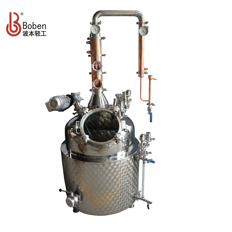 50L, 100L, 200L Pot still Alcohol Home Distillation Mini distiller Whiskey Vodka Gin Liquor Copper Distiller