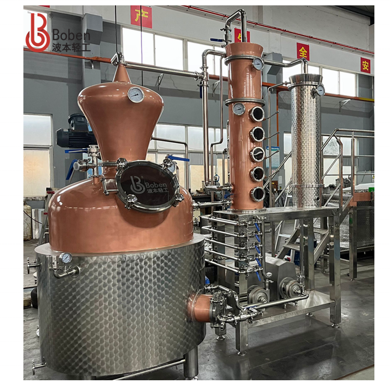 Other Beverage&Wine Machines 400ltr Alcohol Distiller Boiler Copper Pot Still Distillation Machine Whiskey Distillery Equipment