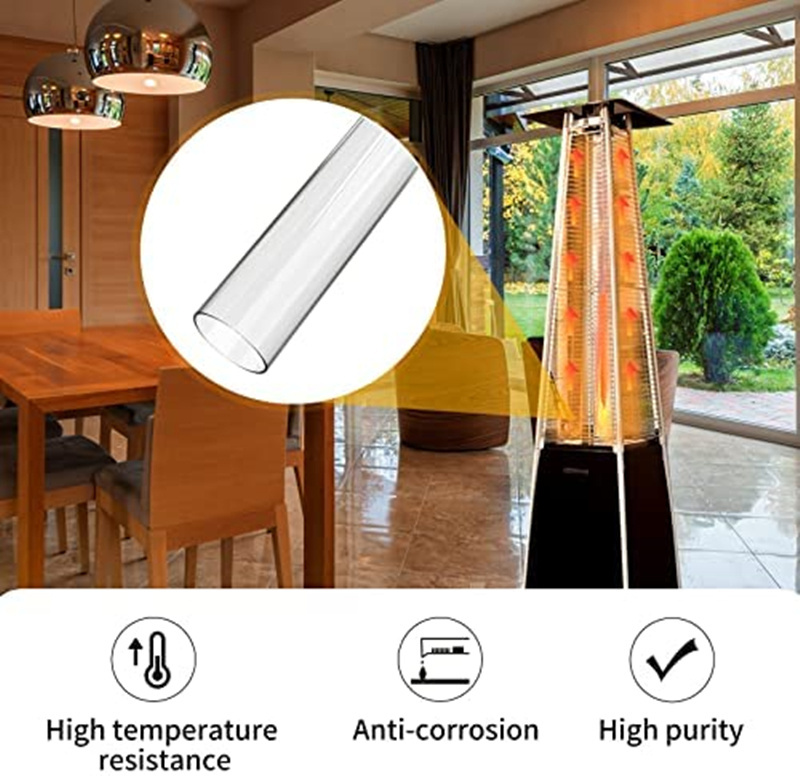 Spare Parts Glass Tube For Round Style Patio Heater