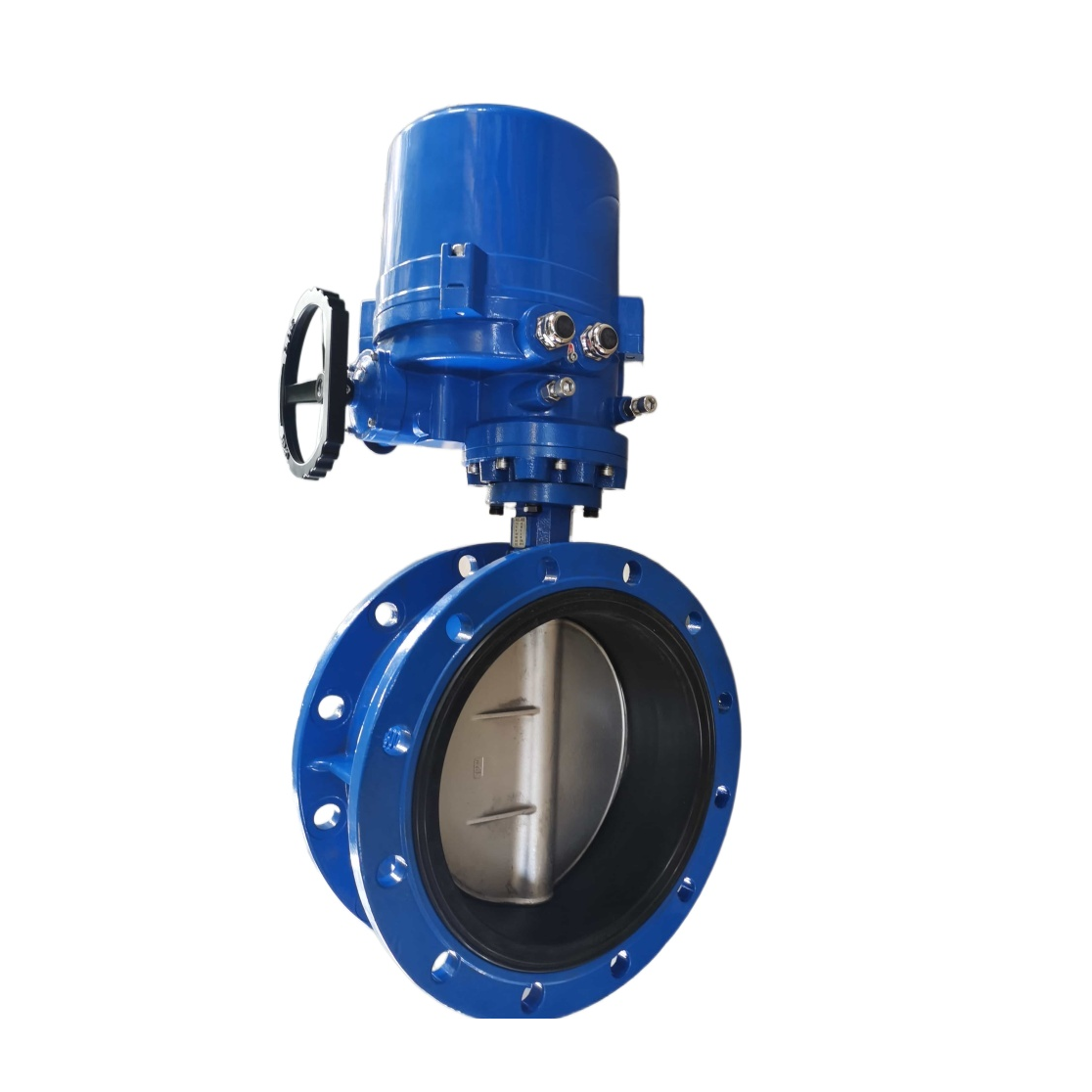 Explosion proof electric butterfly valve D941x-10/16Q flange soft seal butterfly valve DN50-DN1200