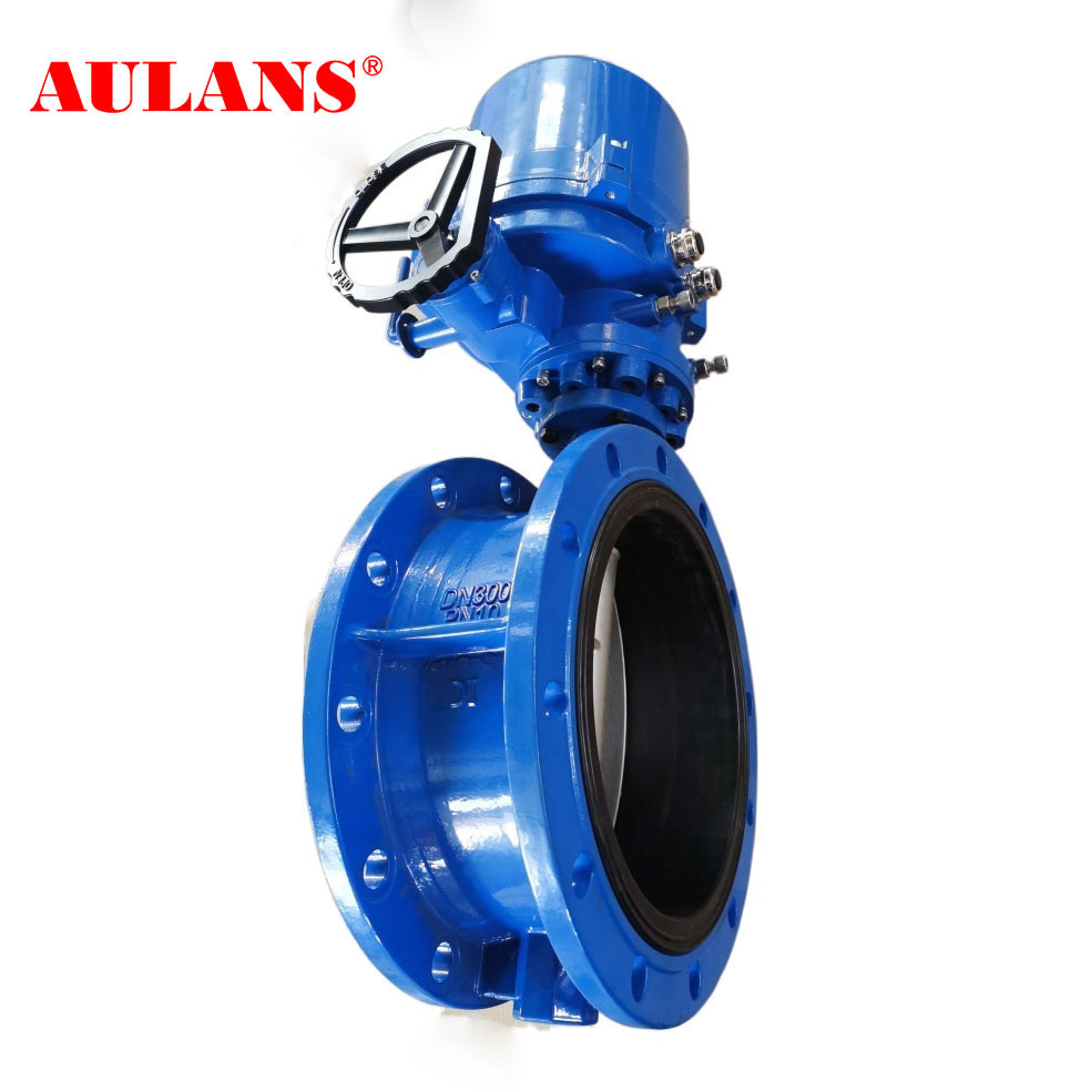 Explosion proof electric butterfly valve D941x-10/16Q flange soft seal butterfly valve DN50-DN1200