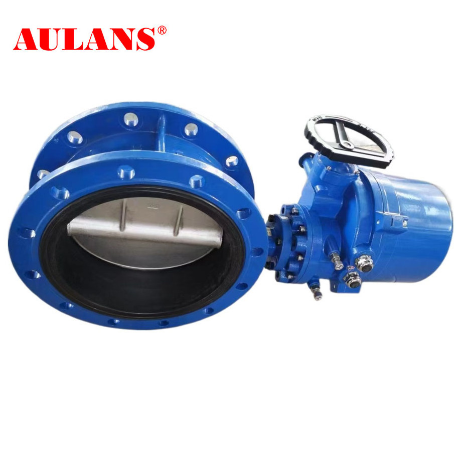 Explosion proof electric butterfly valve D941x-10/16Q flange soft seal butterfly valve DN50-DN1200