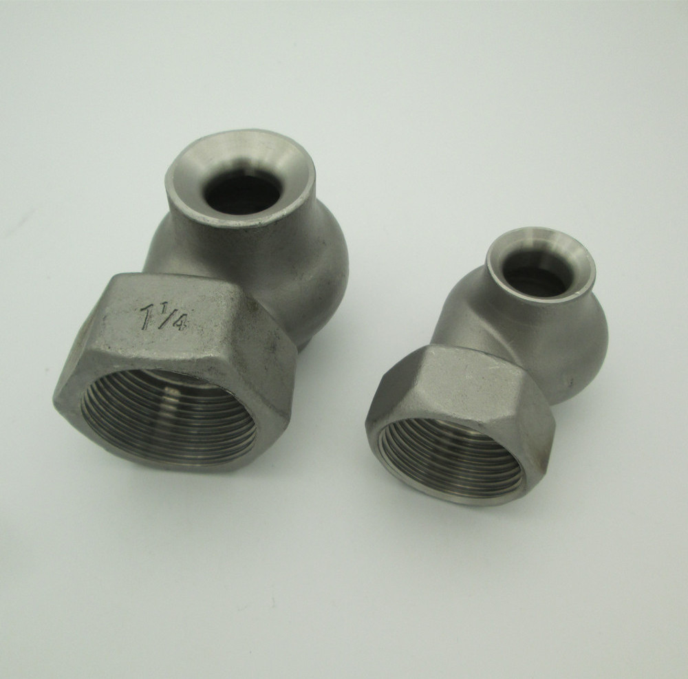 316L FBSPT Spray Nozzle For Spraying Slurry, Industrial Hollow Cone Jet Nozzle