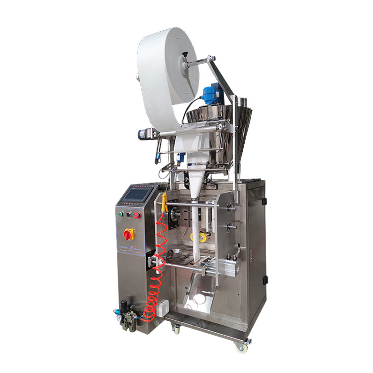 Easy To Operate Tea Bag Edge Sealing Automatic Pyramid Non-Woven Bag Packaging Machine For Small Business