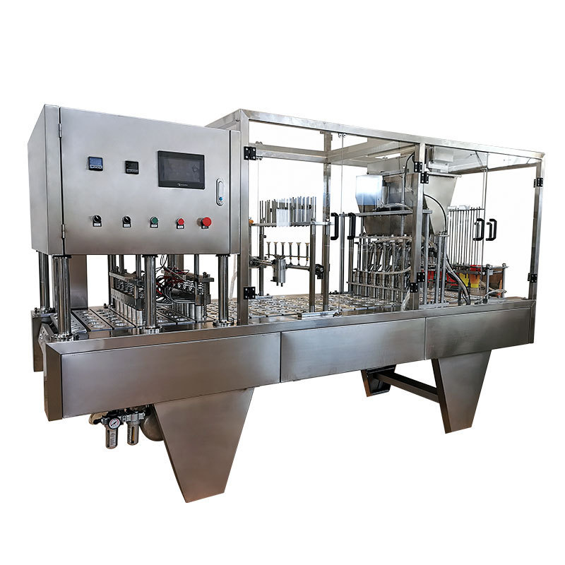 Fully Automatic Plastic Liquid Water Cup Forming Filling Sealing Machine